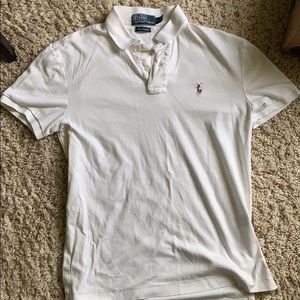 POLO Ralph Lauren White Collared Shirt size Small